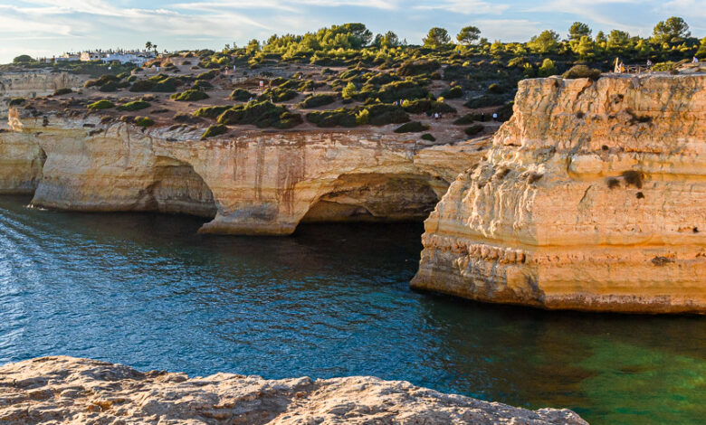 Praia da Corredoura Klippen am Antlantik - Algarve Portugal