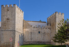 Die Burg von Loule in Portugal