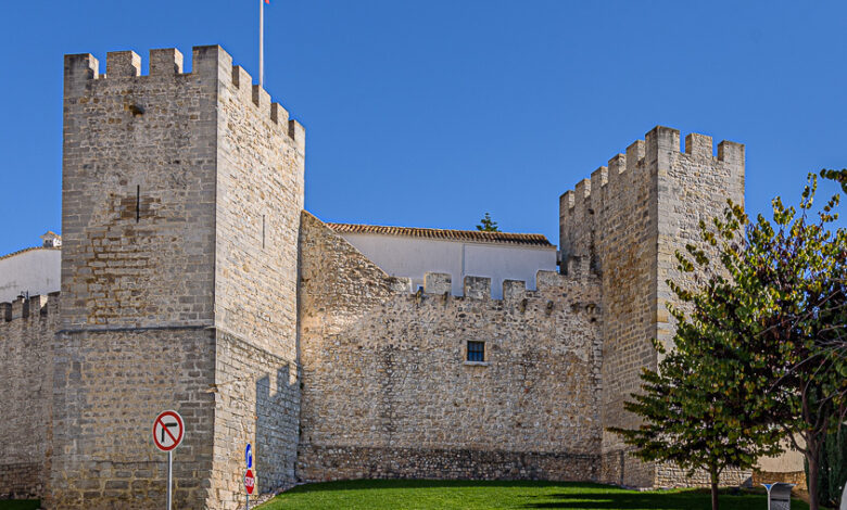 Die Burg von Loule in Portugal